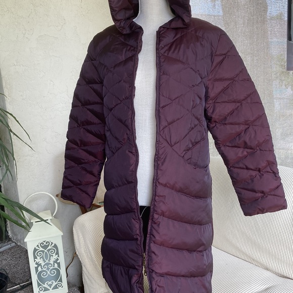 Larry Levine Mid Length Down Jacket - Picture 5 of 11